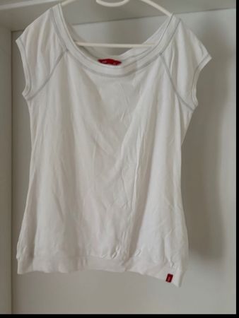 Damen T-Shirt EDC weiss kurzarm Grösse M gebraucht