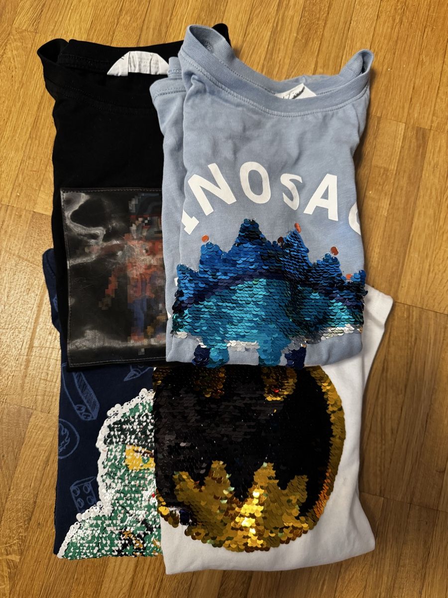 H&M Hemden, T-Shirts & Polos: Pallietten Shirts – Gebraucht aus Bätterkinden von car_c9dt