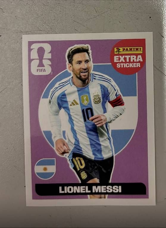 Panini Carte collezionabili: Panini Extra Stickers 2 Goat Messi und Ronaldo – Usato da Zürich venduto da Yvo619