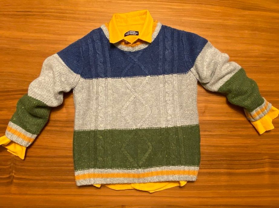 Chicco Kleiderpakete & -sets: Herbst Set: Strickpullover & Hemd, Grösse 116-120 Top! – Neu (gemäss Beschreibung) aus Abtwil SG von y_str_47 1