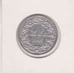 2 Franken 1907 Silber.