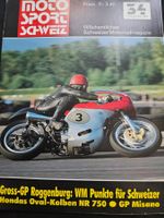 Moto Sport Schweiz 34/87 Honda HR 750 Roggenburg Yamaha xx