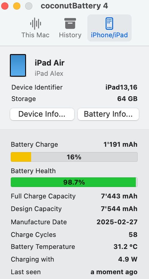 Apple Tablet PC: iPad Air 5. Generation (2022) 11 – Usato da Zürich venduto da clr768kp 2