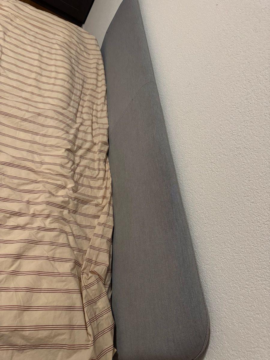 Ikea Letti: Bed frame grey good condition size 160cm x 200cm – Usato da Basel venduto da inn_cb26 3