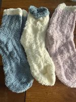 3x Kuschelsocken - flauschig weich-Wohlfühlen- Zeit für Dich