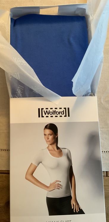 Wolford Miami Shirt regatta blue medium Acheter sur Ricardo