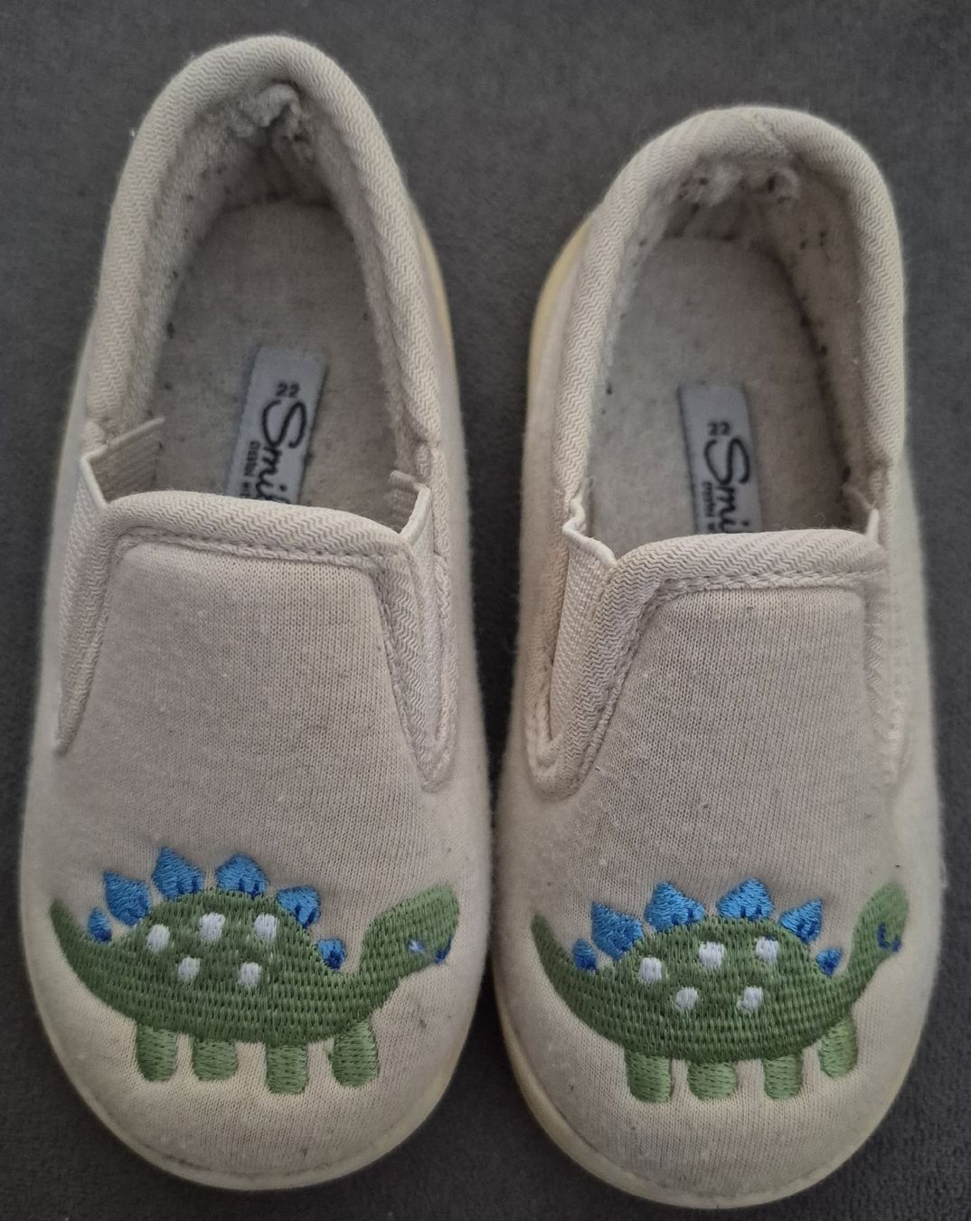 Scarpe per ragazzi: Hausschuhe Dino Grösse 22 – Usato da Schmitten FR venduto da Sam2525