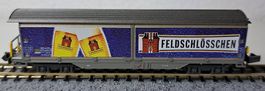 RhB Schiebewandwagen MDS Feldschlösschen Spur N OVP Rarität