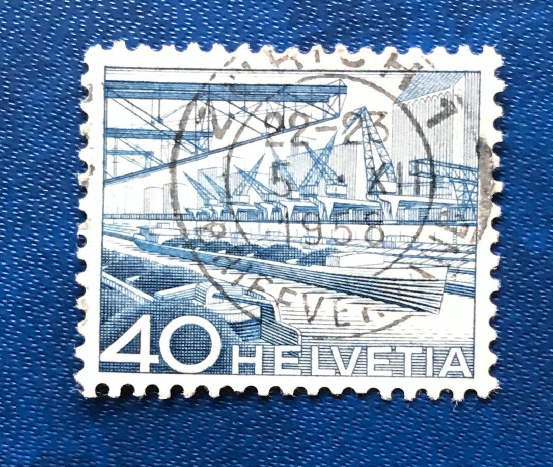 Tutti i francobolli: Nr.305 Technik und Landschaft GESTEMPELT     – Usato da Aarau venduto da Billa007