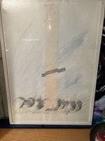 Gemälde Bild Original Casanova Aquarell auf Papier