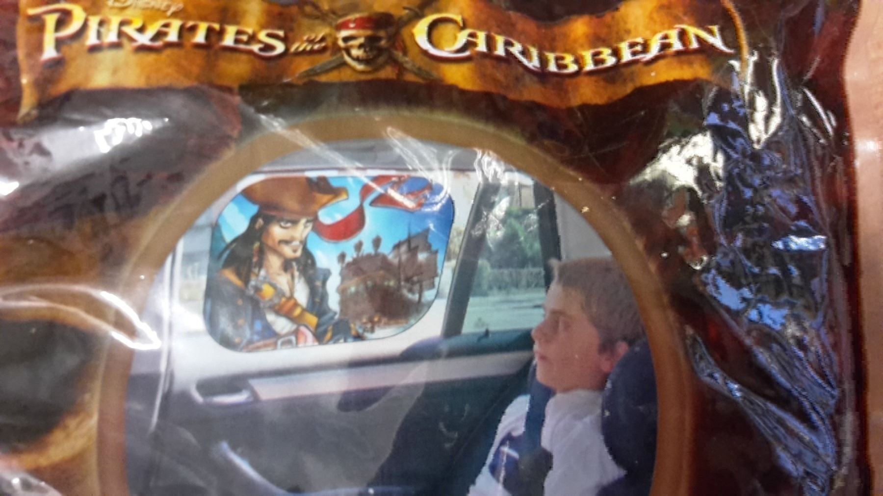 Auto-Kindersitze: Autosonnenschutz Pirates – Neu und originalverpackt aus Schwarzenburg von Flamingo07
