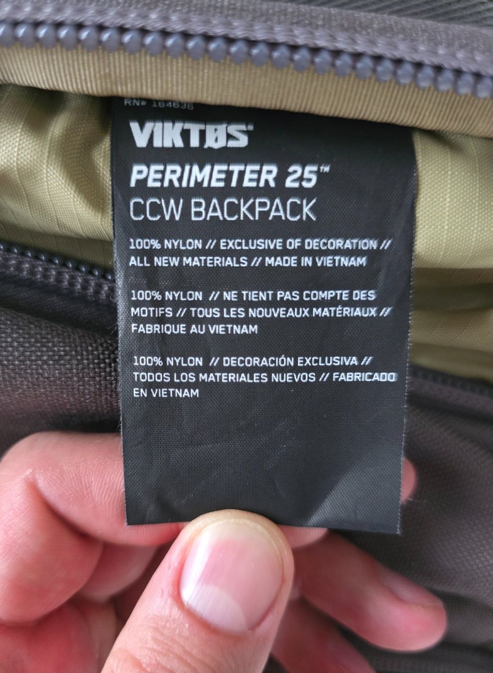 Zaini: VIKTOS taktischer Rucksack PERIMETER 25l, Greyman – Nuovo (secondo la descrizione) da Alpnach Dorf venduto da ben_zb29 9