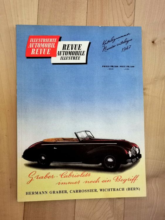 Automobil Revue Katalog 1947 Kaufen auf Ricardo