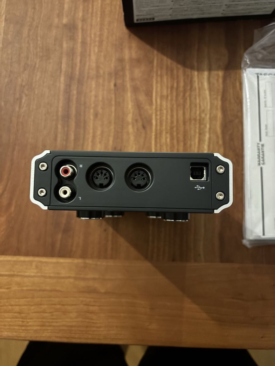 Attrezzatura per studi di registrazione: TASCAM US-122mkII Audio/MIDI Interface – Usato da Uster venduto da Krapipapi 3