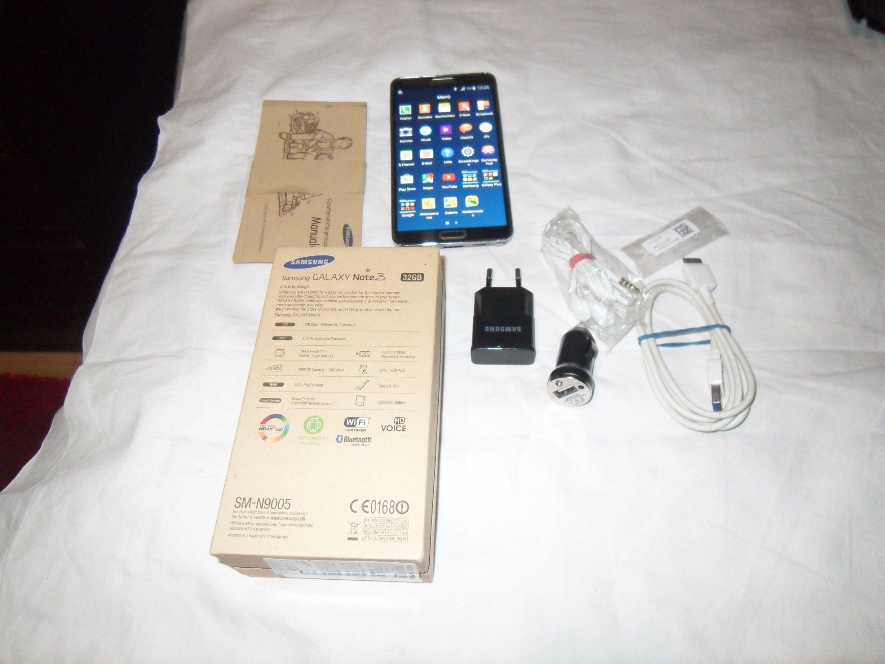 Samsung Handys / Smartphones: Samsung GALAXY Note 3 ohne sim Lock 32GB (NO1) – Gebraucht aus Zuchwil von t.rachel 1