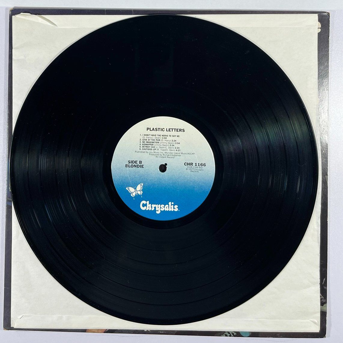 Vinyles: LP: BLONDIE - Plastic Letters (1978) – D'occasion à Frenkendorf par Yard-Sale-2000 3