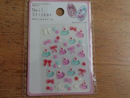 Nail Sticker Plum Nail Seal - Gyaru Japan Kawaii Pudding