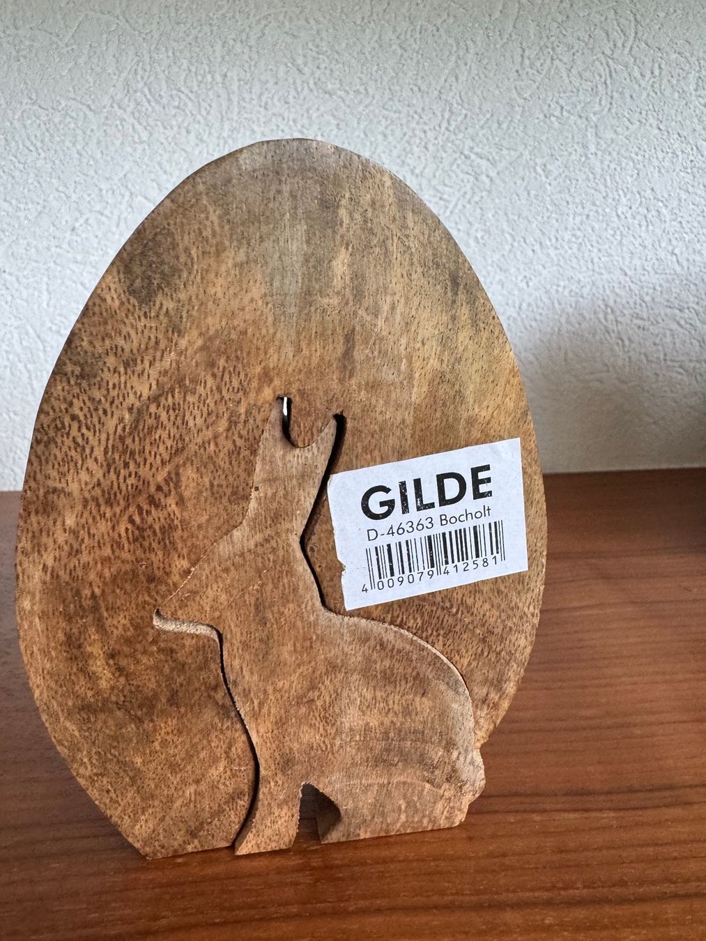 Tutte le decorazioni: Hase im Ei Dekoration 14 cm – Nuovo e nell'imballaggio originale da Kirchdorf AG venduto da coco123 3