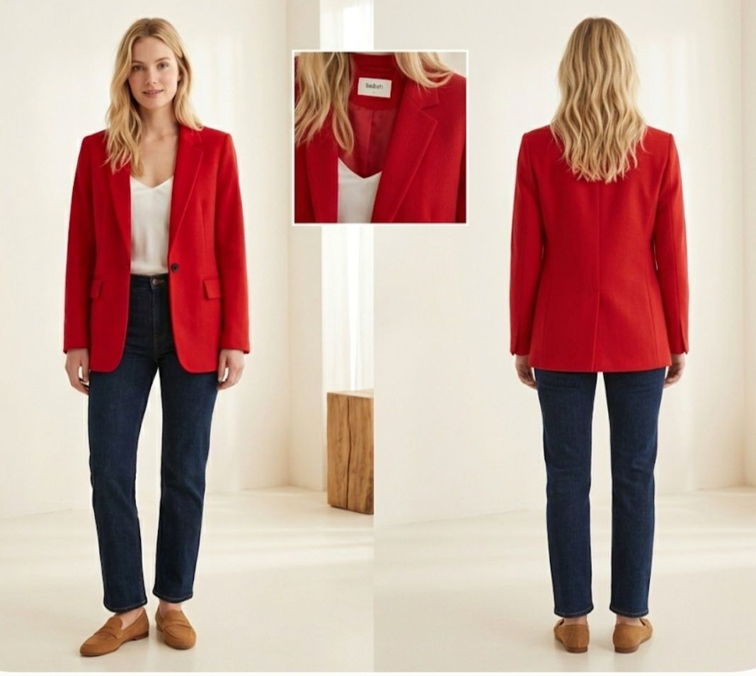 Ba&Sh Giacche: Blazer Rouge ba&sh Taille 2 / M /L – Usato da Niedergösgen venduto da Eva2410
