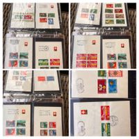 Briefmarken Schweiz Album Sonderausgabe 1954 bis 1982