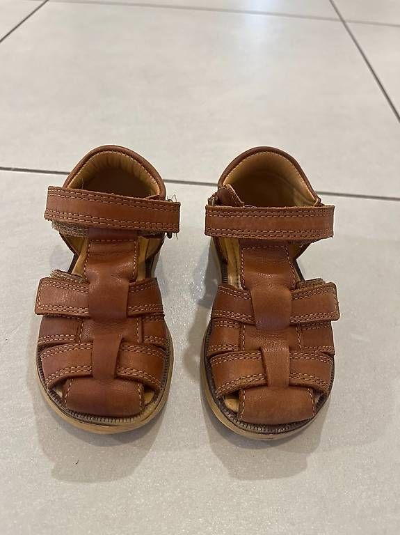 Schuhe für Jungen: Wheat Sandalen Leder  Grösse 23 – Gebraucht aus Zug von BT6300