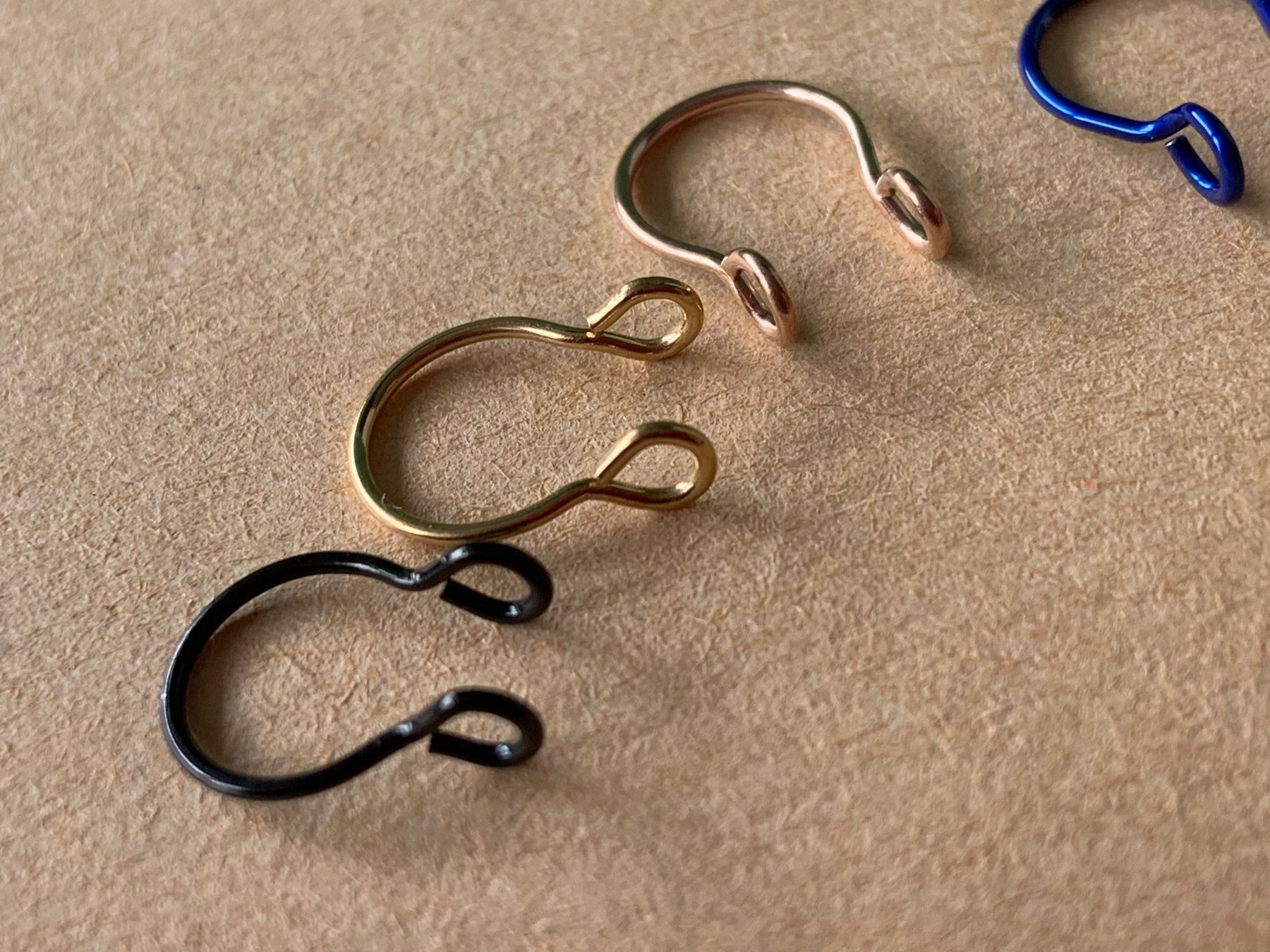 Gioielli per piercing: Nasen-piercing (ohne Loch )4er SET – Nuovo (secondo la descrizione) da Laufen venduto da Bellavitaboom 7