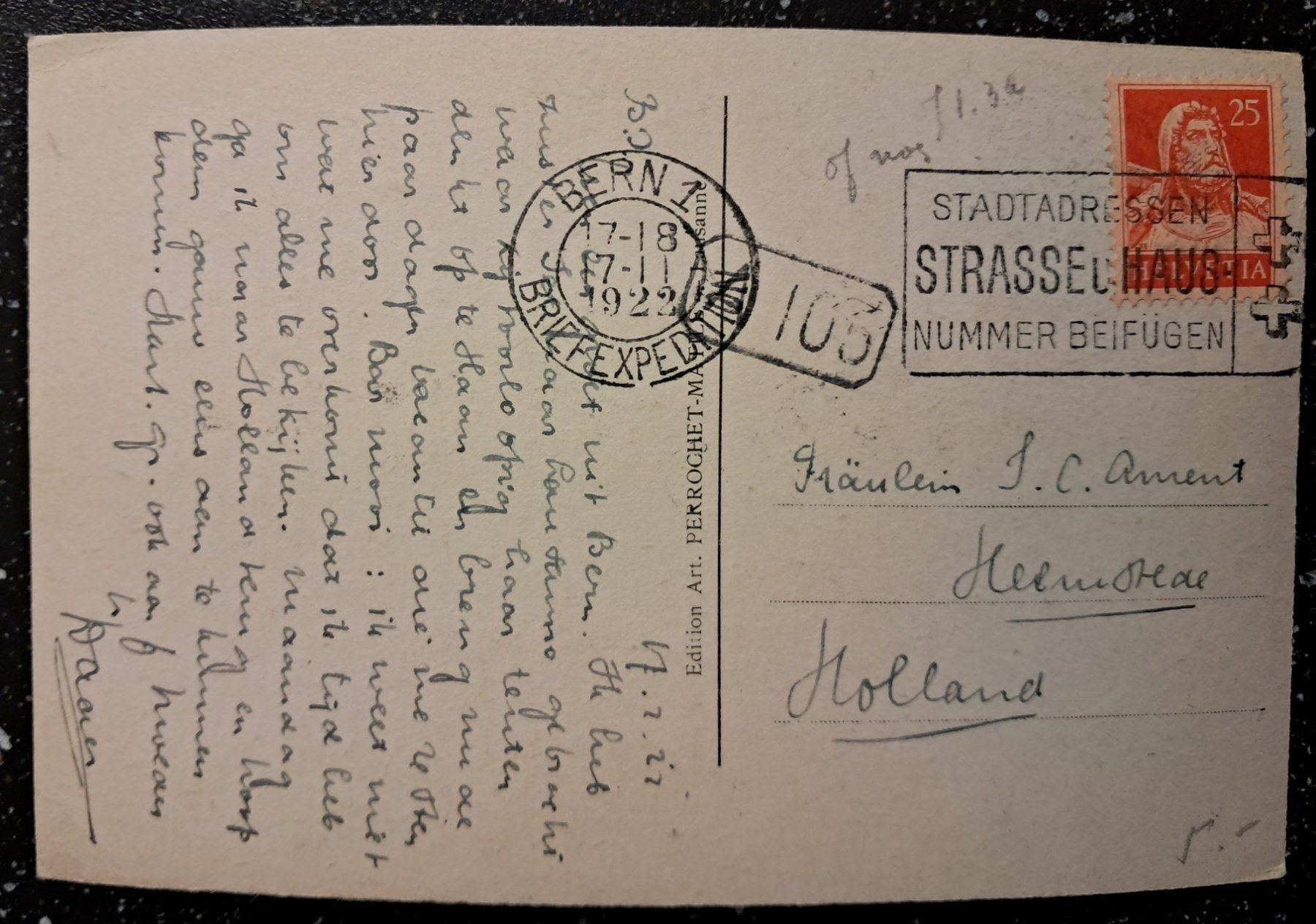 Cartoline postali: BERN 1922 - ANIMIERT - PFERDWAGEN . – Usato da Ponto Valentino venduto da giorgia06 1