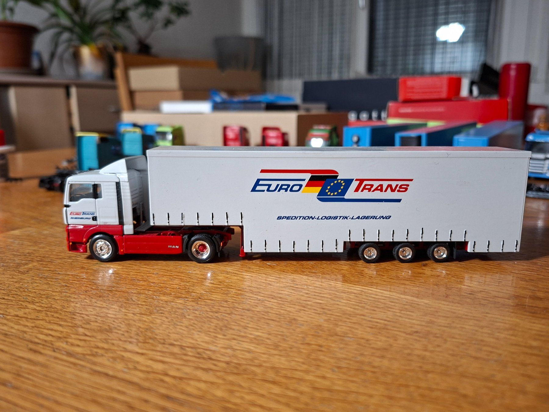 Herpa Kit di modellismo & Modellini statici: MAN Sattelzug 1:87 Herpa – Usato da Vordemwald venduto da TGV9497 1