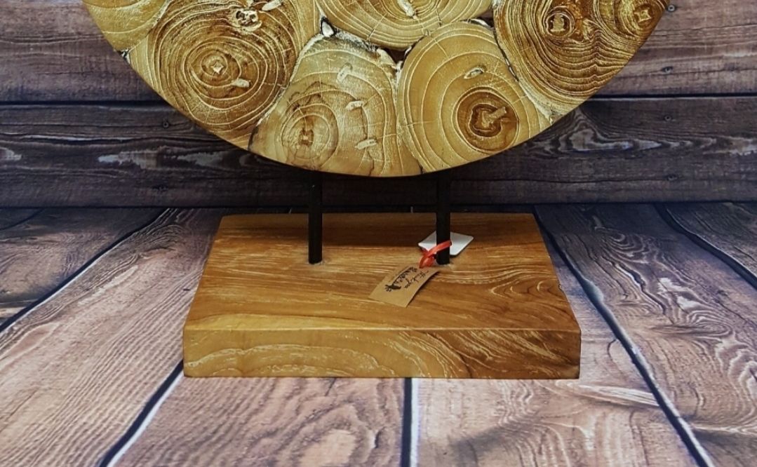 Tutte le decorazioni: Eco-design Teakholz Wandbild Deko – Nuovo e nell'imballaggio originale da Domat-ems venduto da Gr8wood 2