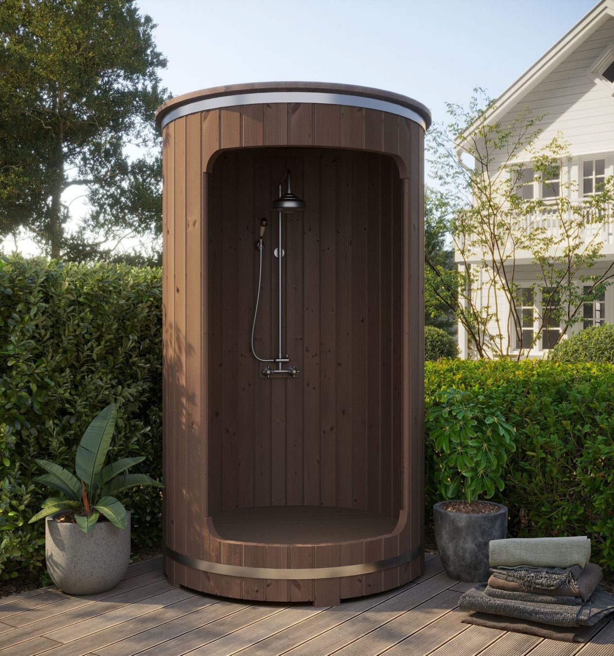 Docce: Fass - Aussen - Dusche – Usato da Diepflingen venduto da Der_billige_max