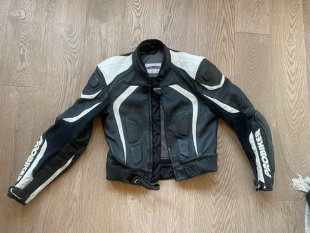Motorradjacke Leder, Gr. 48 von Probiker