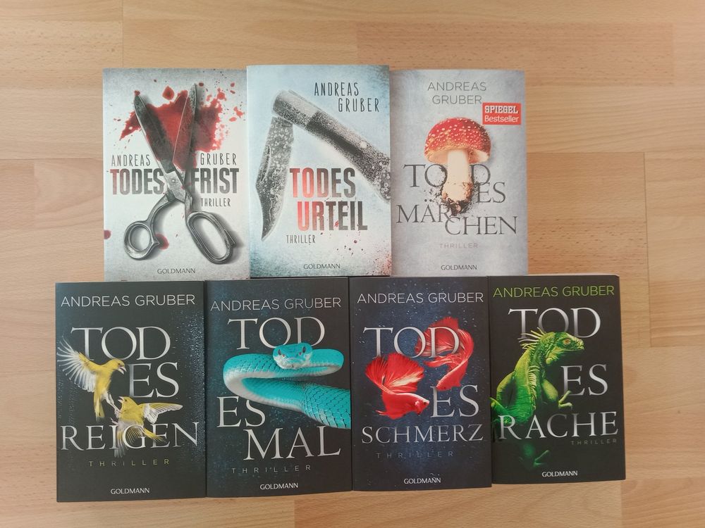 Andreas Gruber Maarten S. Sneijder Thriller komplett 1 7 (Gebraucht