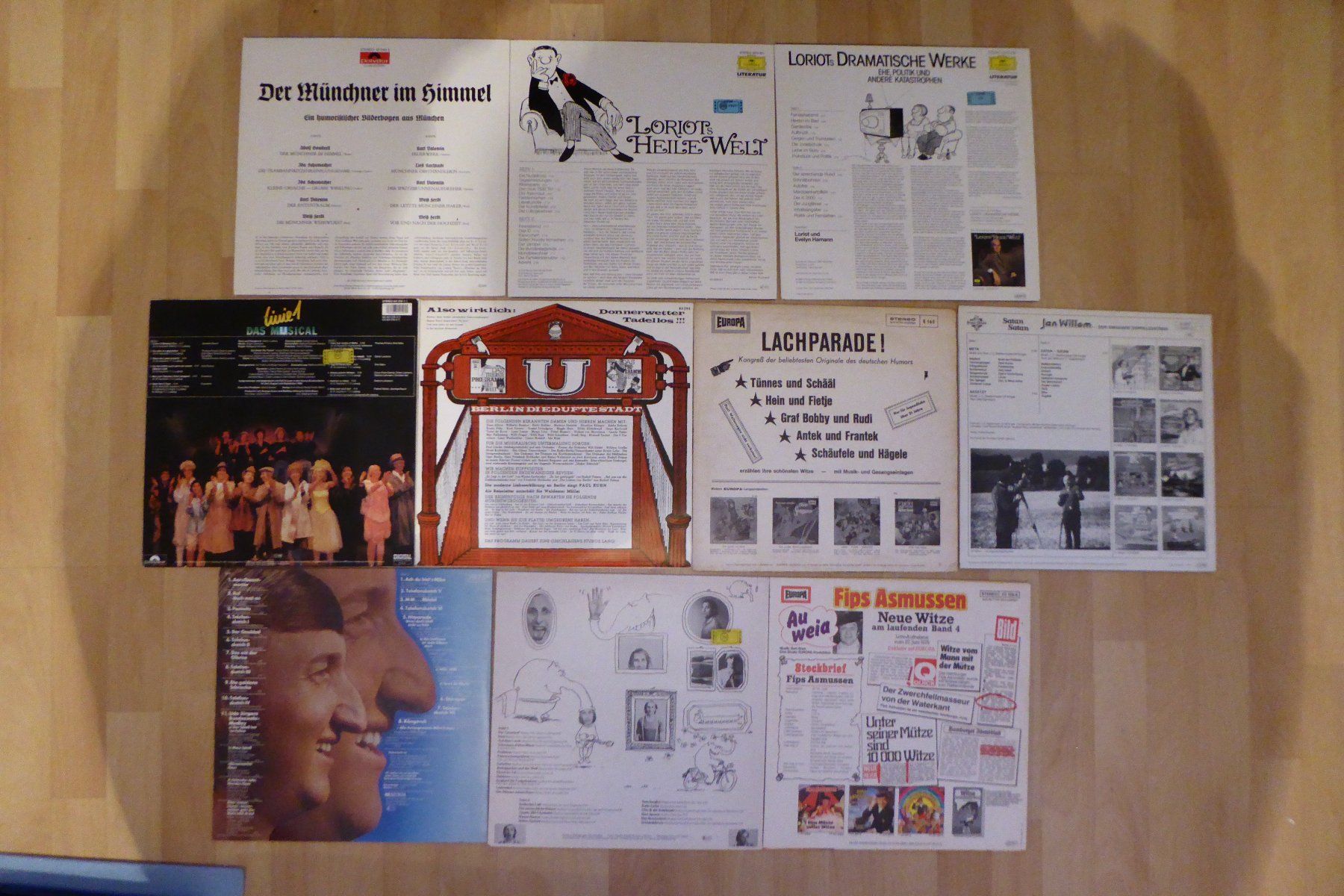 Dischi in vinile: Paket LP Comedy Deutschland – Usato da Allschwil venduto da Summelsarium 5