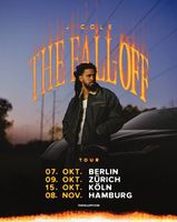 2 TOP Sitzplatz Tickets J. Cole The Fall-Off Tour 09.10.202