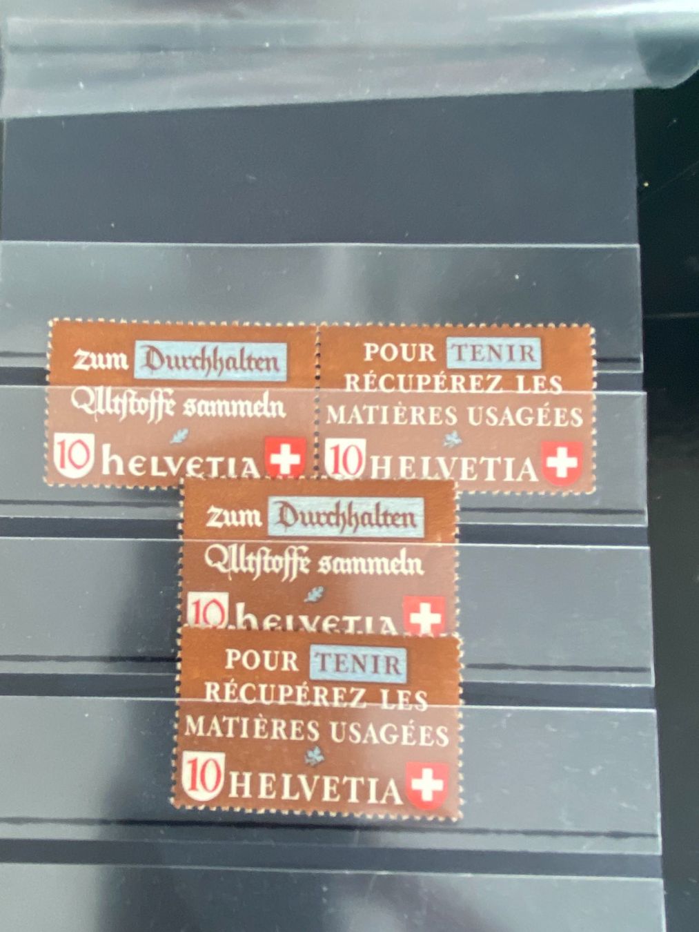 Tutti i francobolli: 1942 / Schweiz / Znr: 254 - 255 / Postfrisch ** – Usato da Grand-Lancy venduto da Dany1973