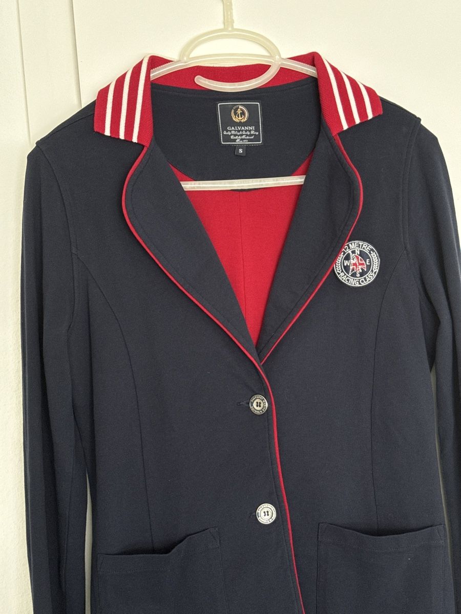 Giacche: Elegant "Galvanni Marine" Navy Jacket - Stylish & Unique! – Nuovo (secondo la descrizione) da Thalwil venduto da perulina 3