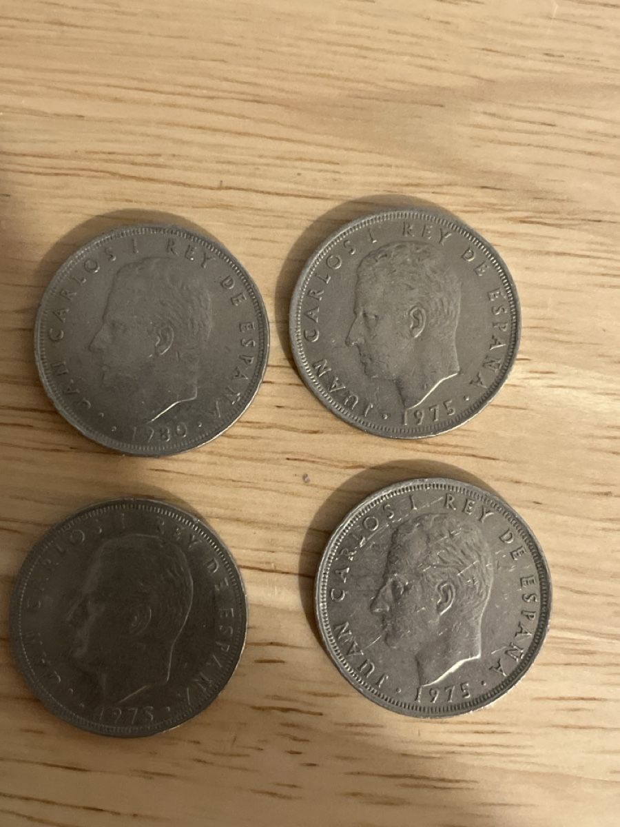Toutes les monnaies: Lot de 25 pesetas  – Neuf (Voir description) à Noville par mat_hy52 1