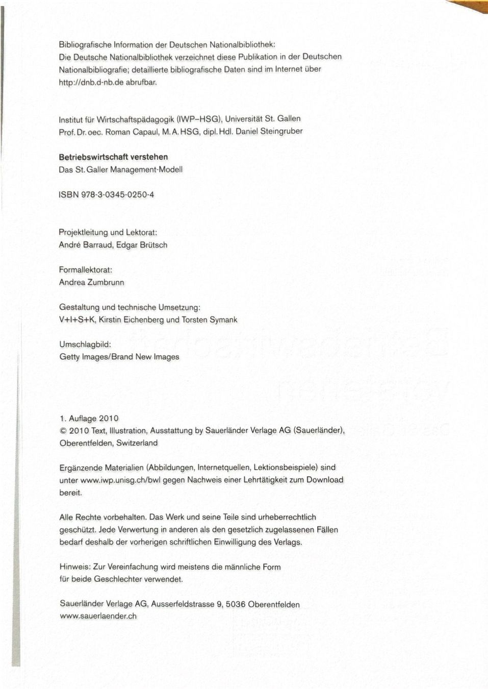 Libri: Capaul Roman, Betriebswirtschaft verstehen – Nuovo (secondo la descrizione) da Sarnen venduto da Livres 3