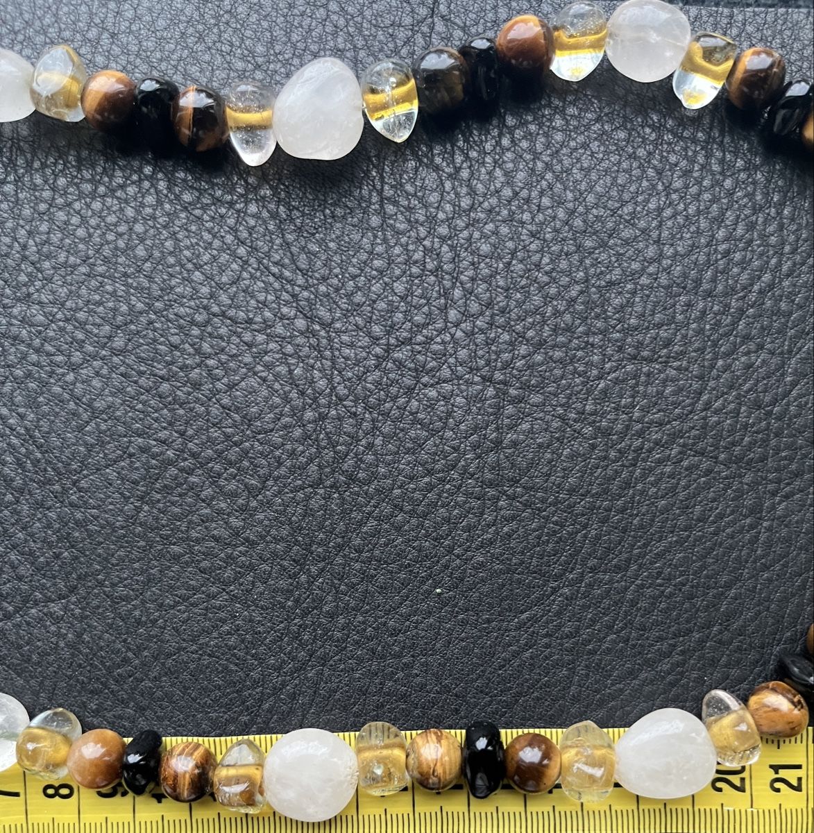 Catenine: Glasperlenkette mit Tigerauge – Nuovo (secondo la descrizione) da St. Gallen venduto da reg_f8h8 2