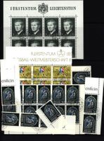 FL SLG. 16 SEITEN TOTAL Vierer + Bogenteile  (AZ914)