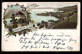 Clarens-Montreux, Gesamtansicht, Chateau