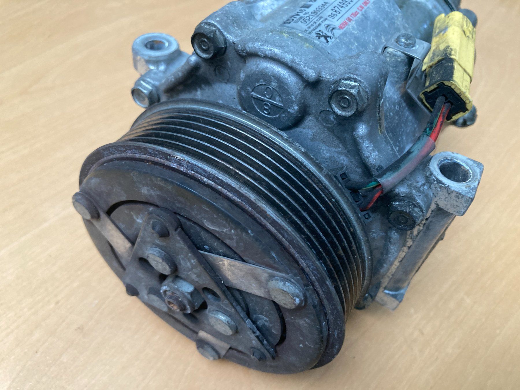 Citroën Tutti pezzi di ricambio auto: Citroën Jumpy Klimakompressor Sanden SD7V16 9687499380 – Usato da Cham venduto da WB2223 1