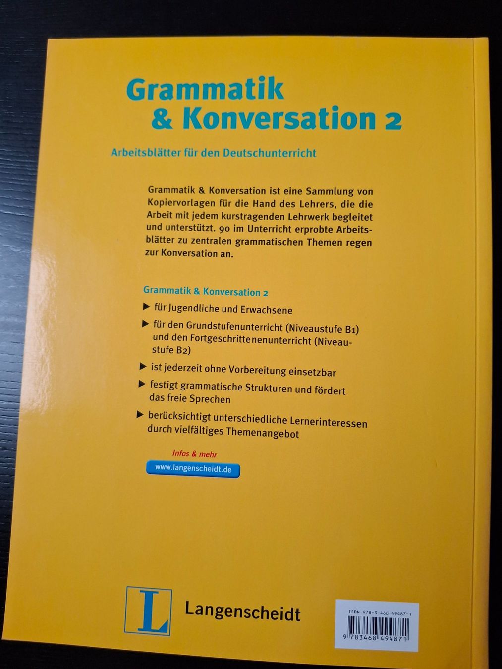 Libri: Lehrmittel Deutsch - Arbeitsblätter B1 – Nuovo (secondo la descrizione) da Zürich venduto da wildflower26 1