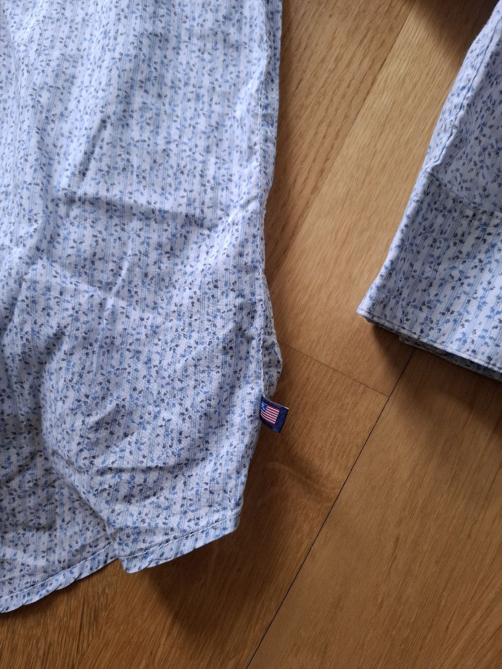 Ralph Lauren Blusen: Polo Jeans Co. Hemd, Gr. L,  hellblau gemustert – Gebraucht aus Goldach von Helen2017 1