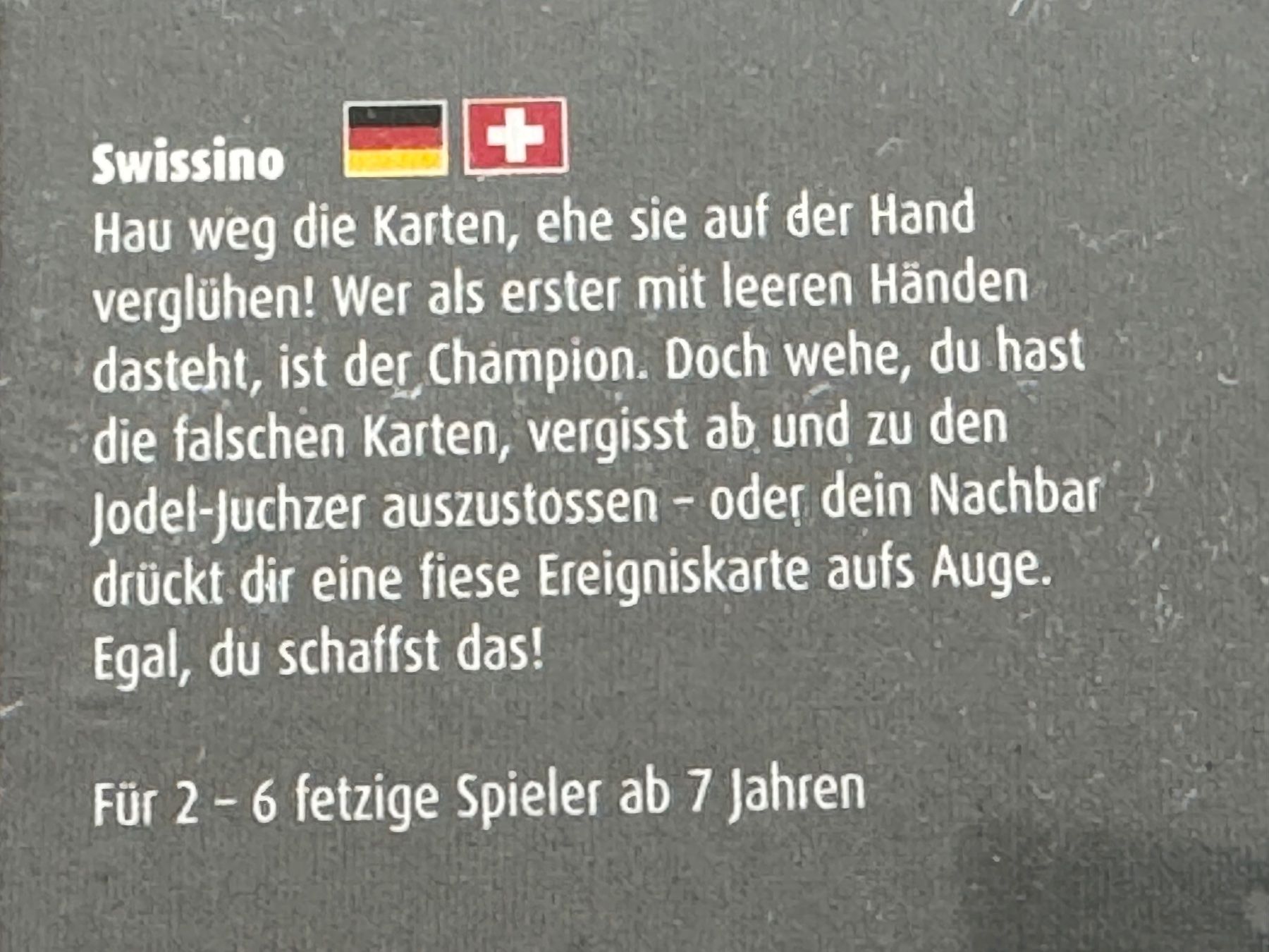 Giochi: Hau weg die Karten – Nuovo e nell'imballaggio originale da Luzern venduto da luga01 2