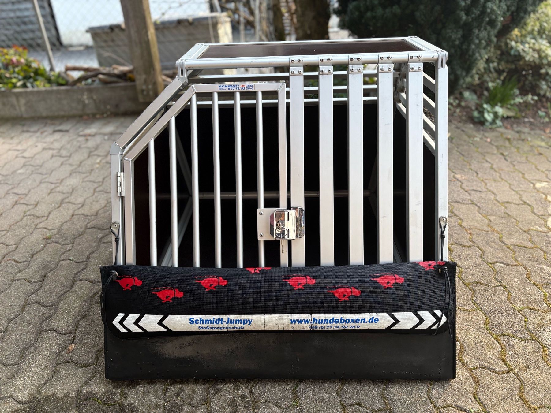Gabbie, trasporto & Sicurezza: Schmidt Box Hundebox Alu Kennel – Usato da Hausen am Albis venduto da Tulpe35i