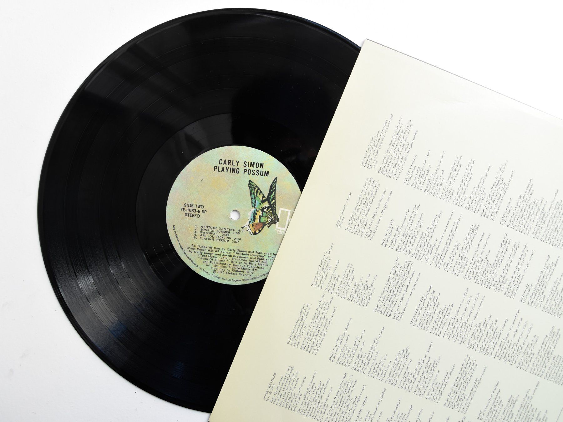 Dischi in vinile: Carly Simon - Playing Possum (US Press) – Usato da Belmont-sur-Yverdon venduto da ag97 3