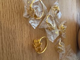 Serviettenringe, 6 Stk, Neu!