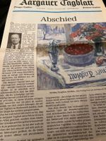 Aargauer Tagblatt/ letzte Ausgabe 2.Nov.1996/CH Media