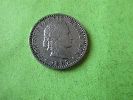 Schweiz 1887, 20 Rappen